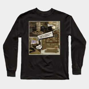 NYC Apartment Comic Long Sleeve T-Shirt